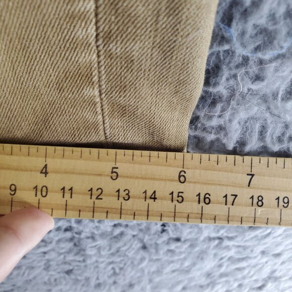 American Eagle Outfitters Jeans Mens 30x32 Tan Slim Relaxed Fit Stretch Denim - Picture 9 of 13